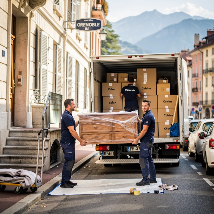 Déménagement Grenoble Paris